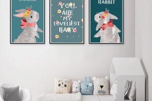 Xu hướng chọn tranh treo tường đẹp dễ thương của phòng ngủ trẻ em